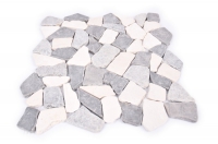 Мозаїка з каменю на сітці s14-4489