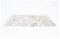 Мозаїка білий камінь s14-4492