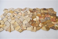 Мозаика из камня на сетке s14-4918
